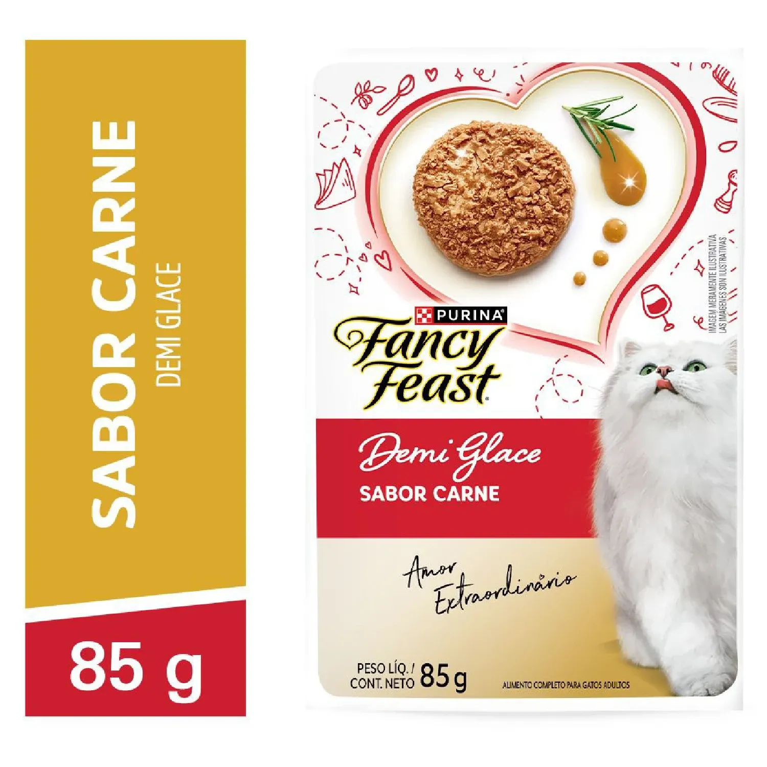 Racao Umida Fancy Feast Demi Glace Carne embalagem_85 g-02